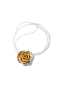 flower rose necklace
