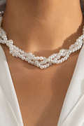 Multi-Layered Pearl Necklace