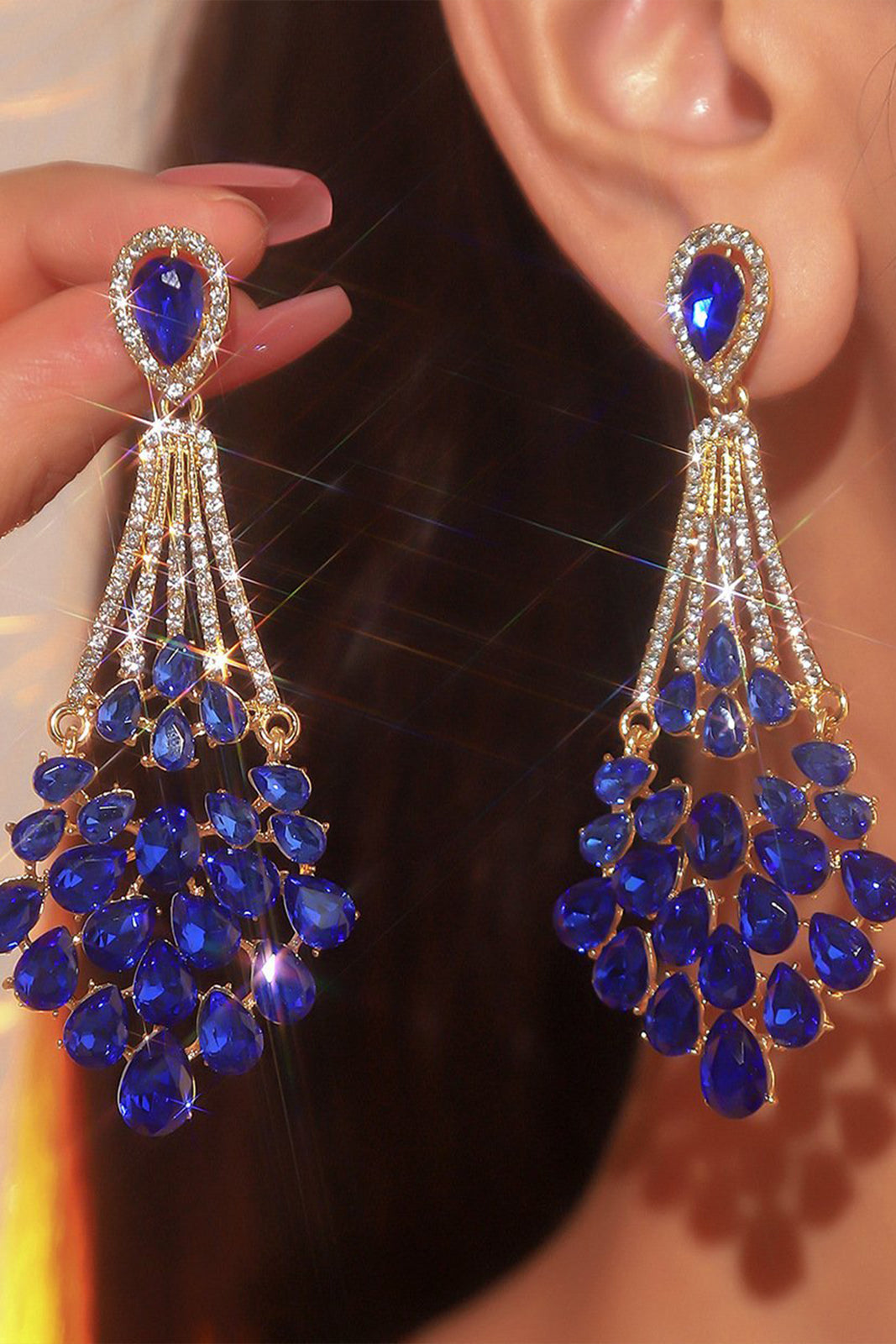 Colored Watermelon Earrings