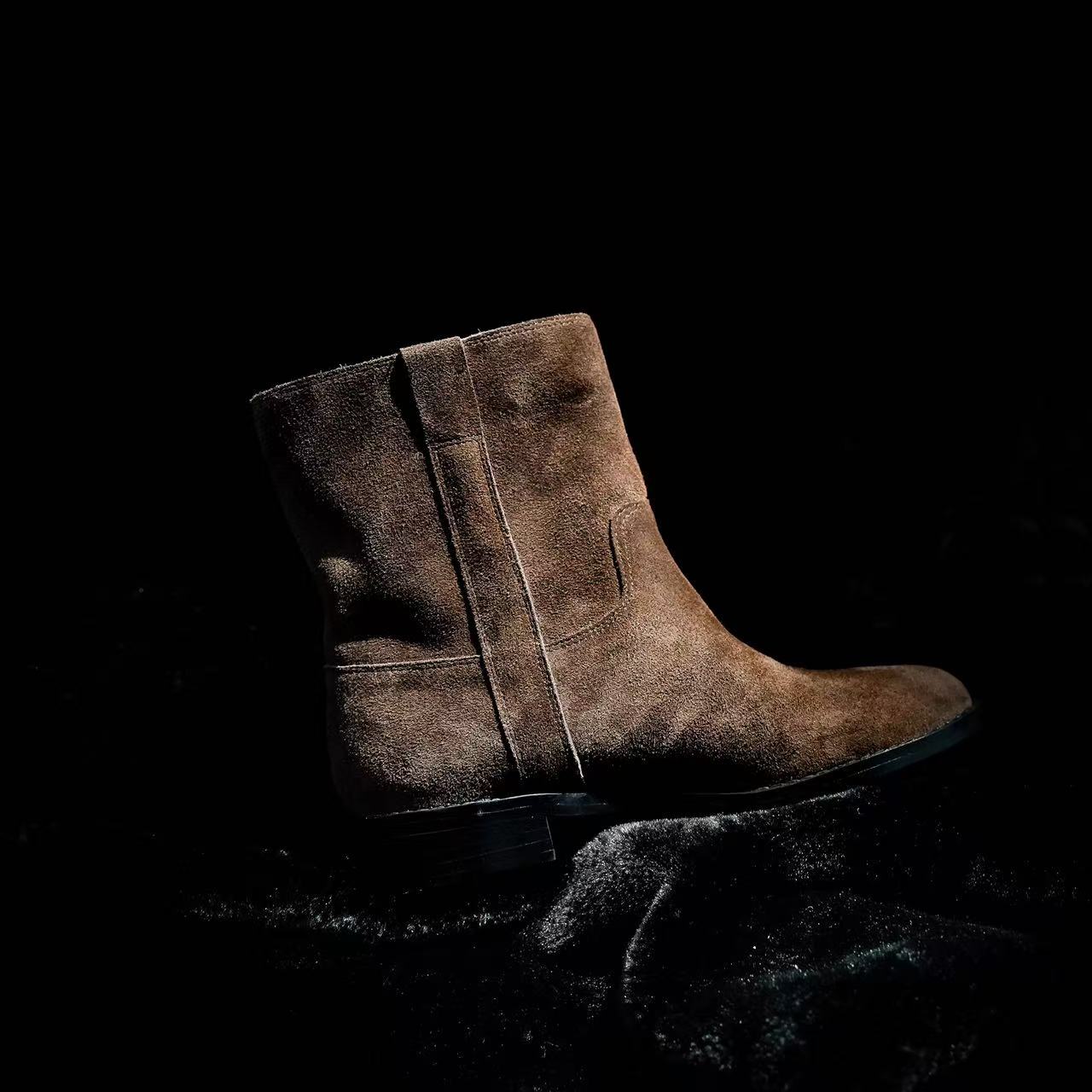 suede Low-top women's boots