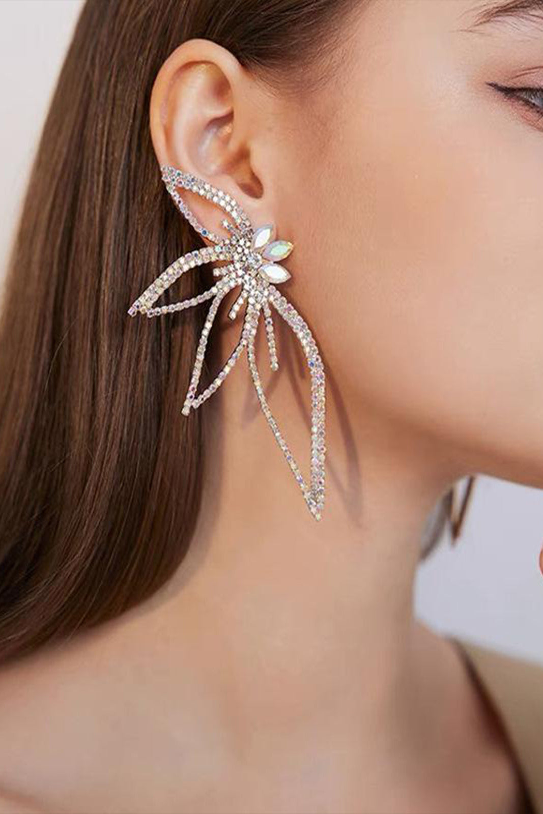 Hollow Butterfly Wing Earrings