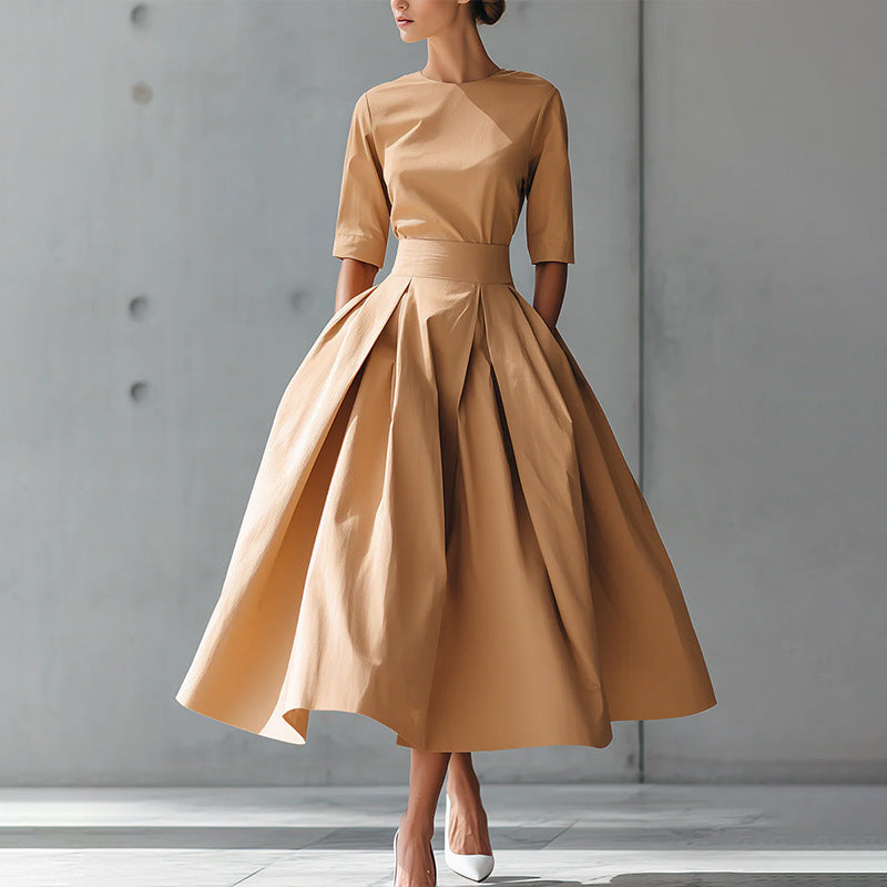 georgia short sleeve maxi dress