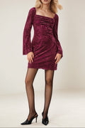 jocelyn long sleeve mini dress