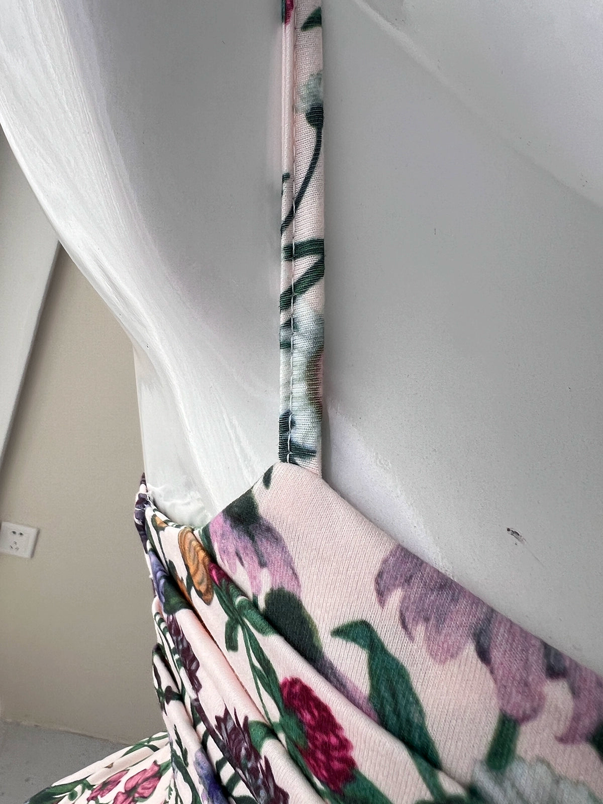 collar knitted milk silk double-sided brushed dress