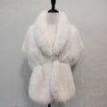 warm fur collar scarves bridal cheongsam with cloaks and plush shawls