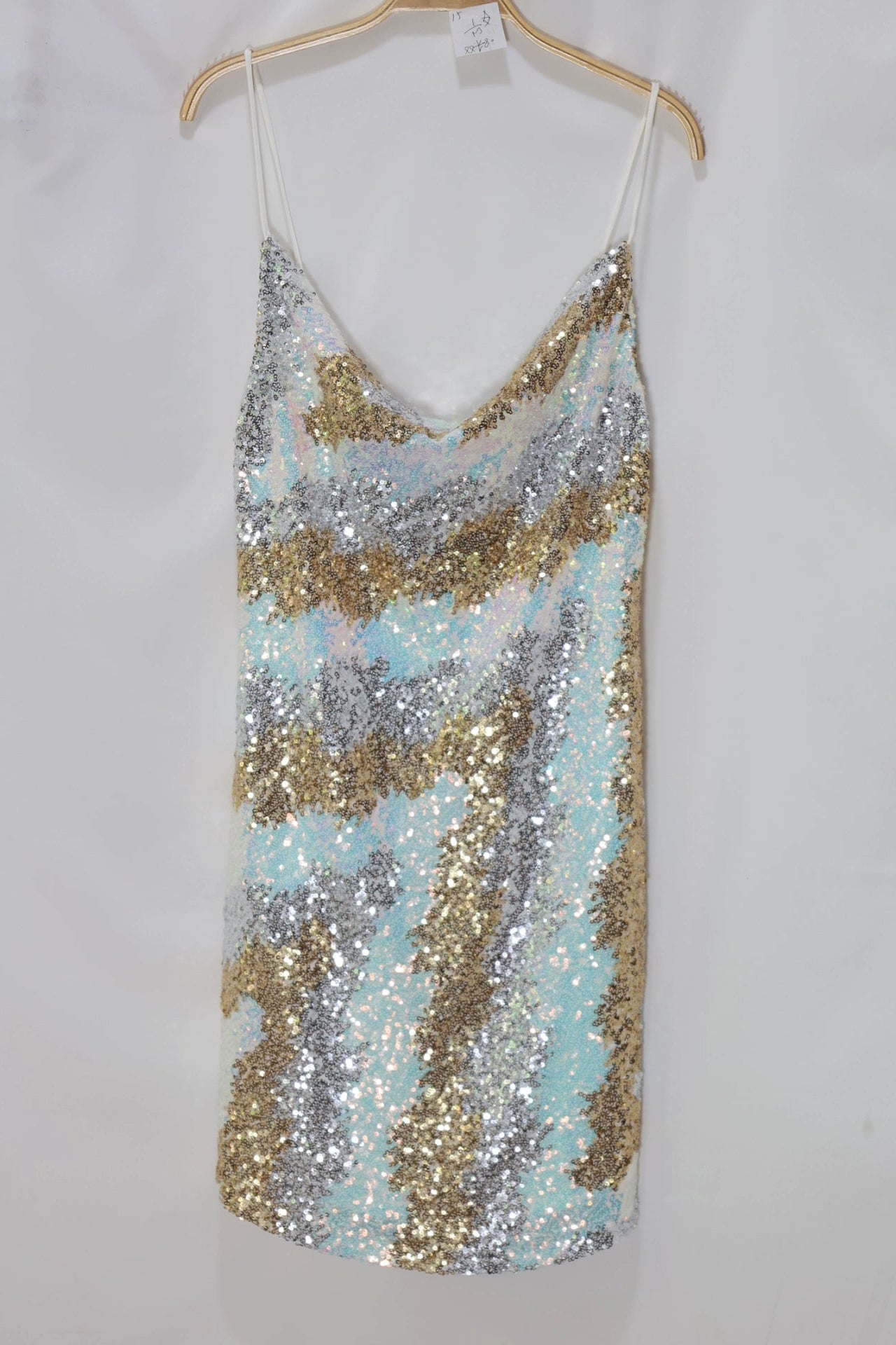 Sequin Bead Mini Dress - Sparkly Party Dress with Embellishments