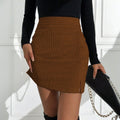patricia brown Corduroy  mini skirt