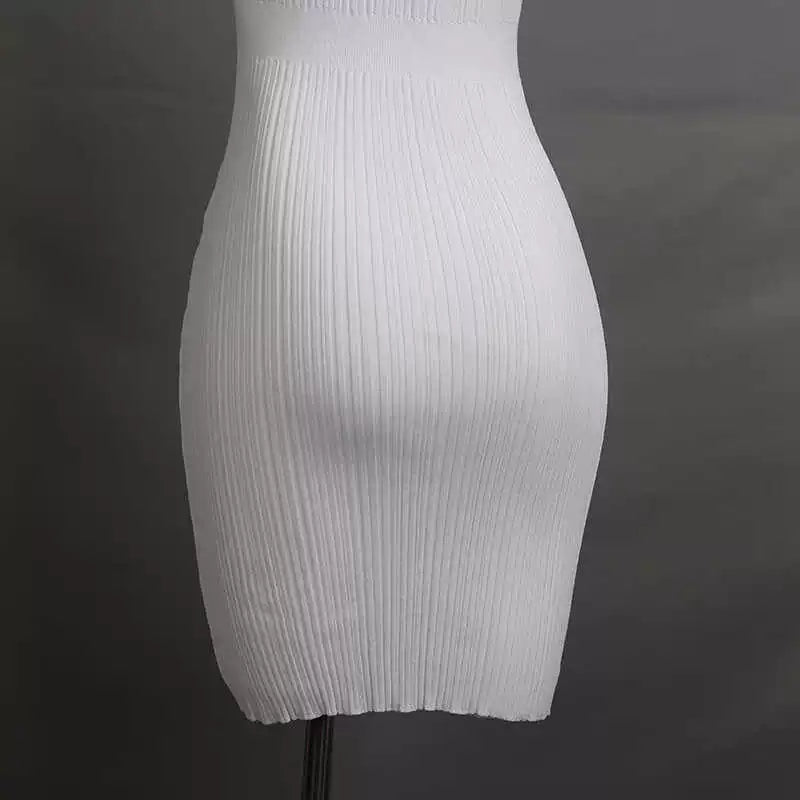 versatile knitted mini sundress