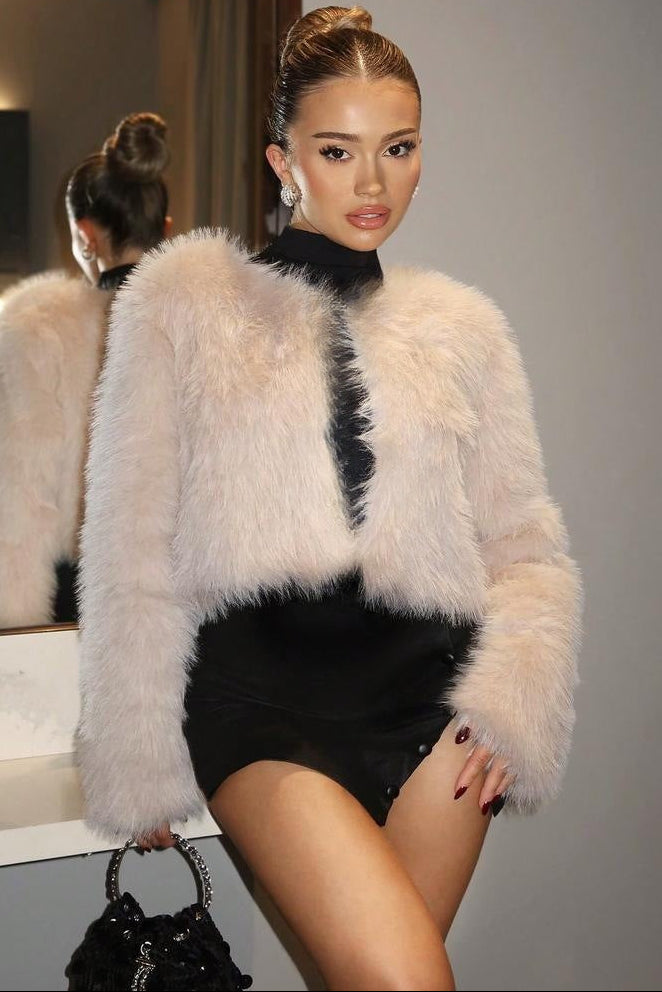 fur jackets imitation fox