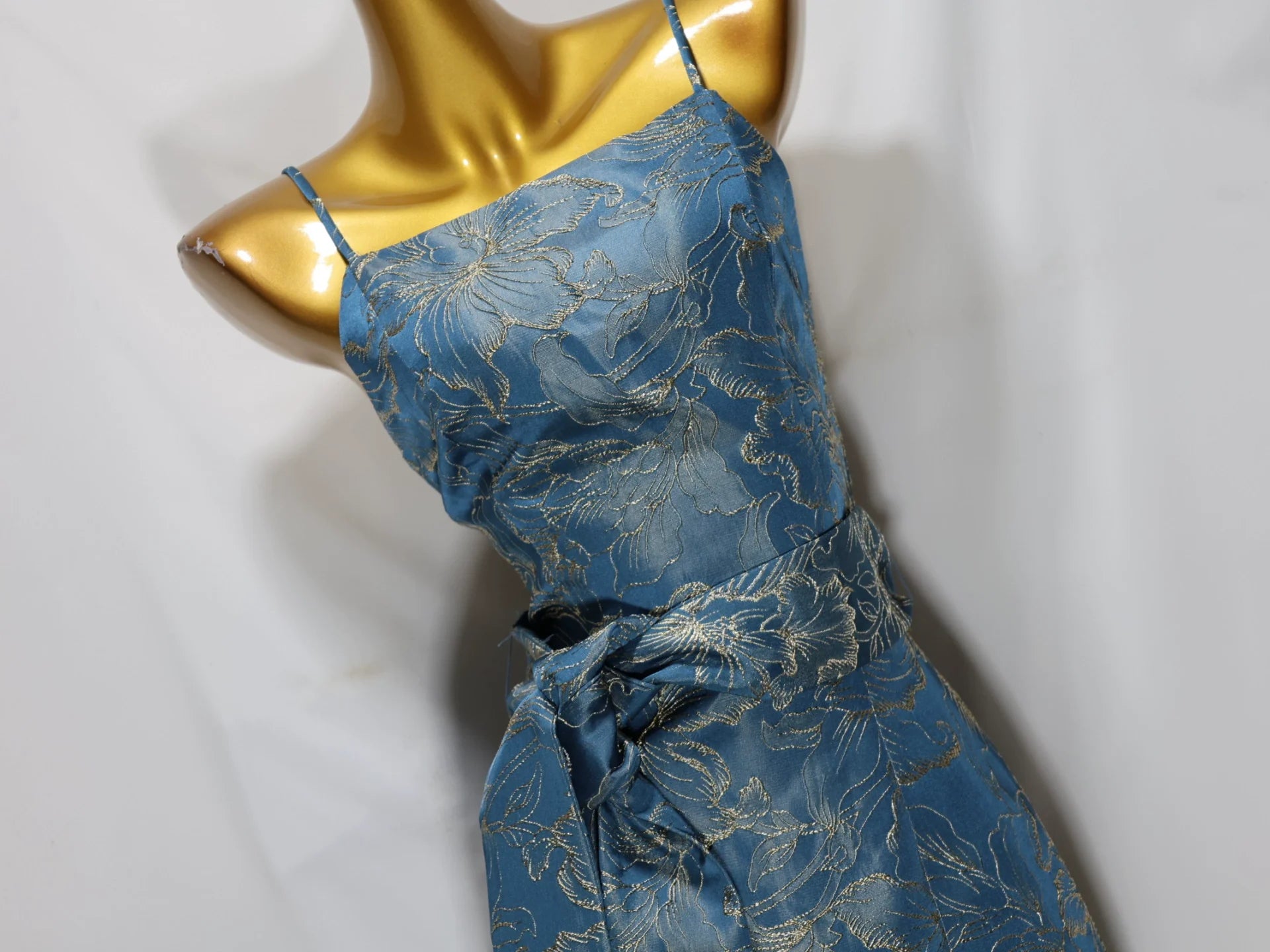 jacquard Waistband mini dress