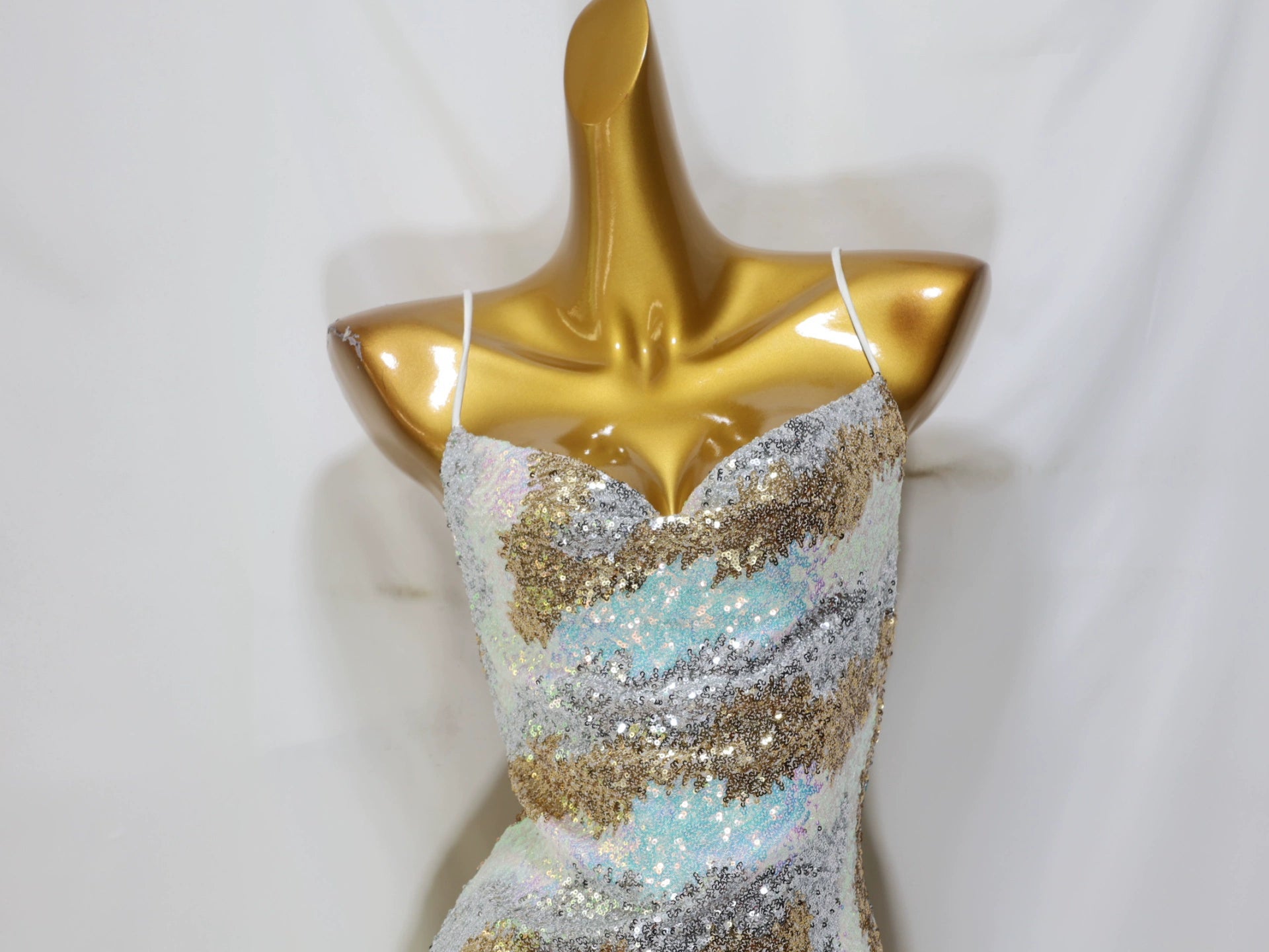 Sequin Bead Mini Dress - Sparkly Party Dress with Embellishments