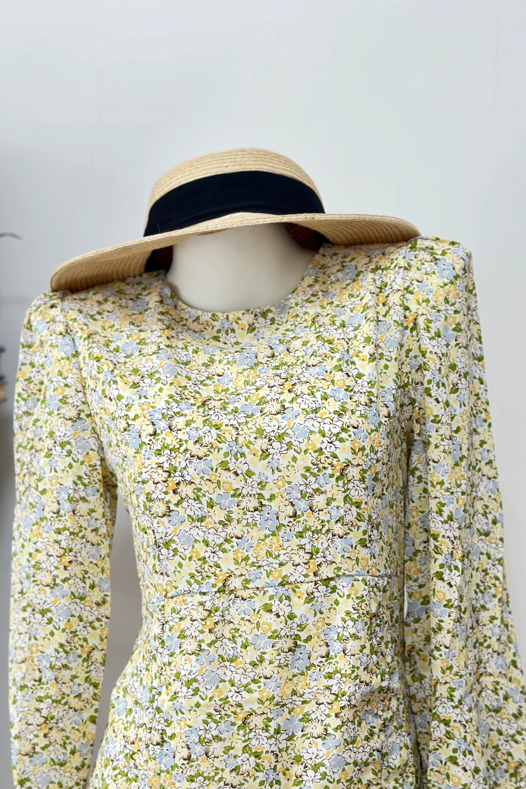 Long Sleeve  Print mini Dress