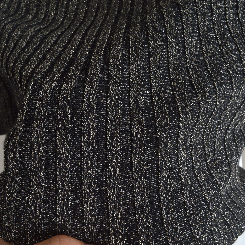 single bright silk knitted dress