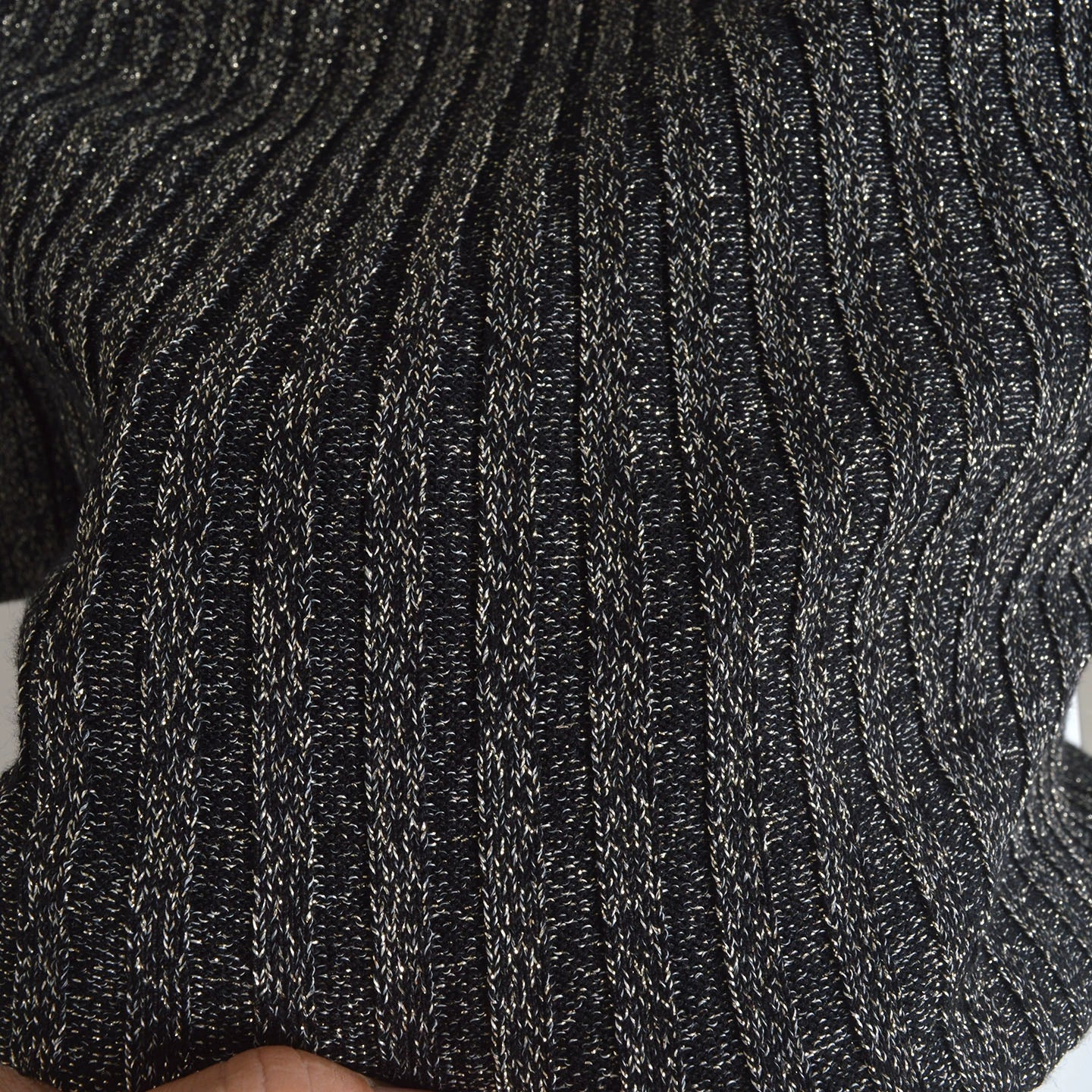 single bright silk knitted dress
