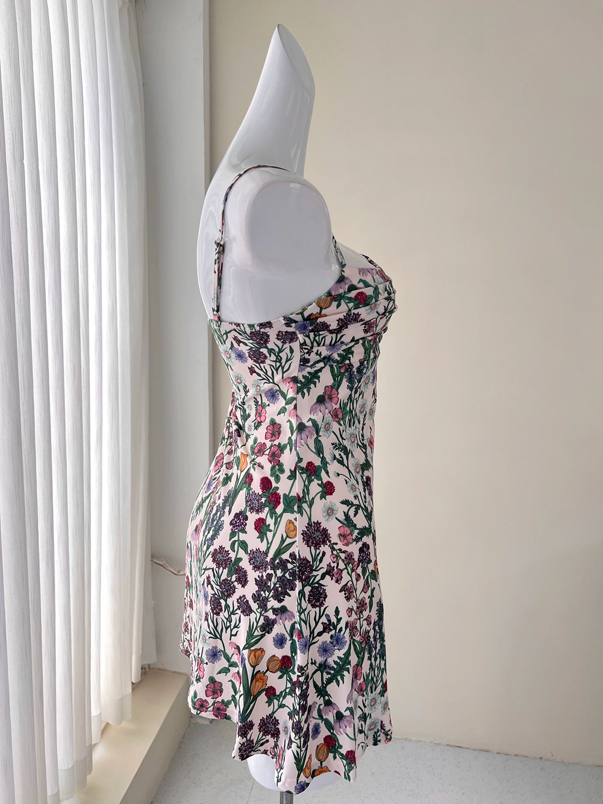 collar knitted milk silk double-sided brushed dress