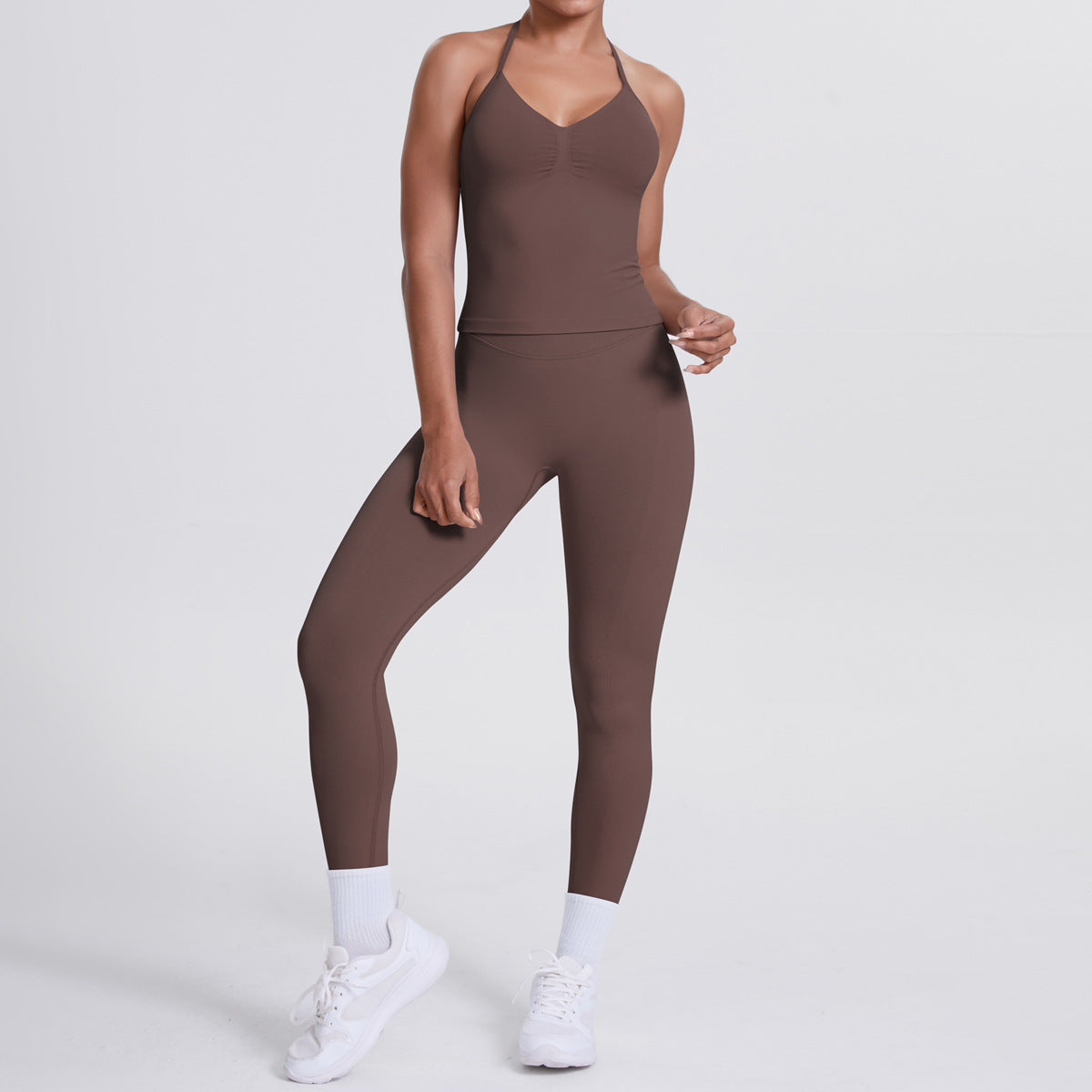 tight running fitness sports yoga two-piece set