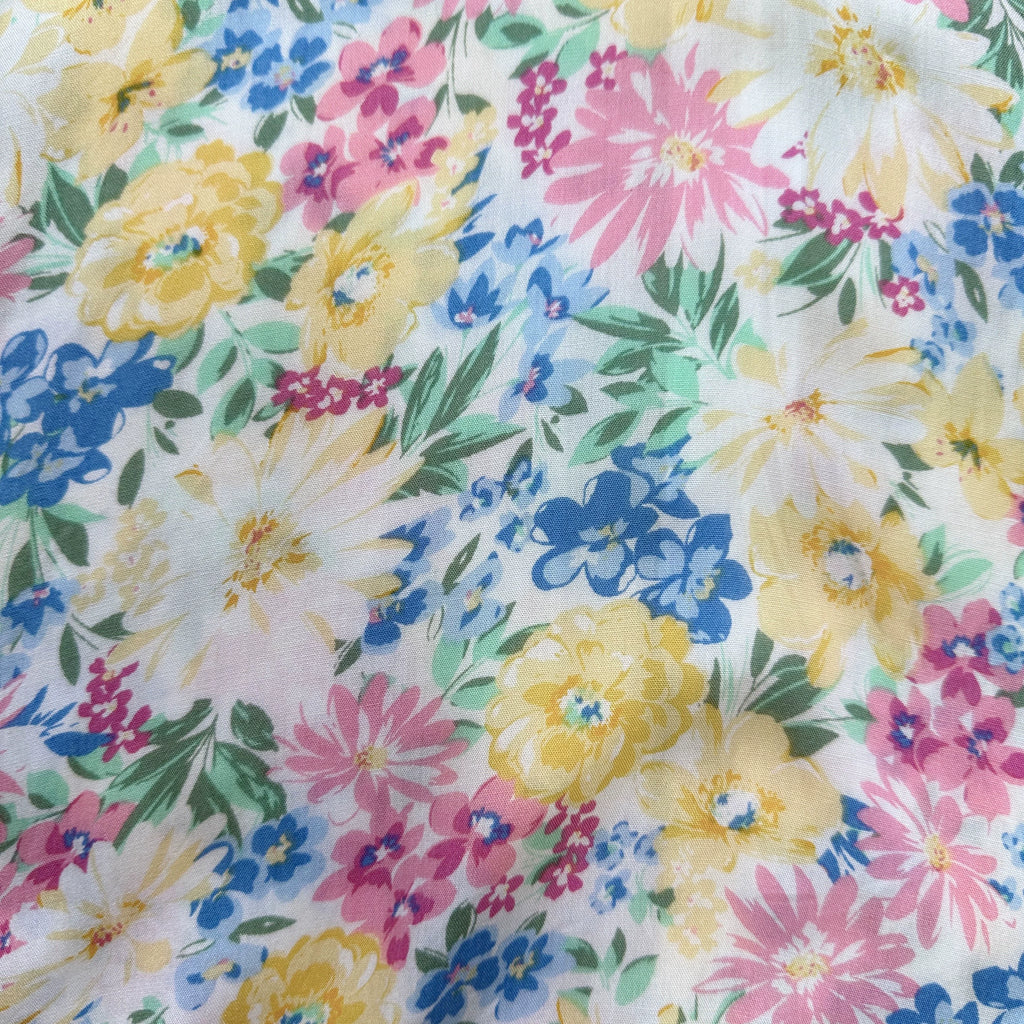 V-neck light short sleeve printed dress