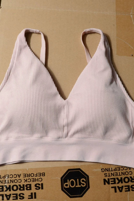 strap adjustable bra U-shaped open sports yoga underwear