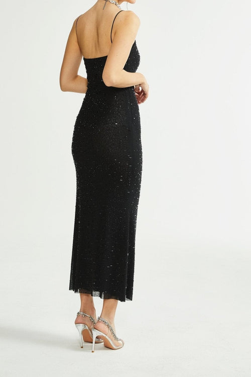 Axelle sequin-embellished dress