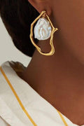 Irregular Pearl Earrings