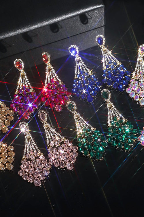 Colored Watermelon Earrings