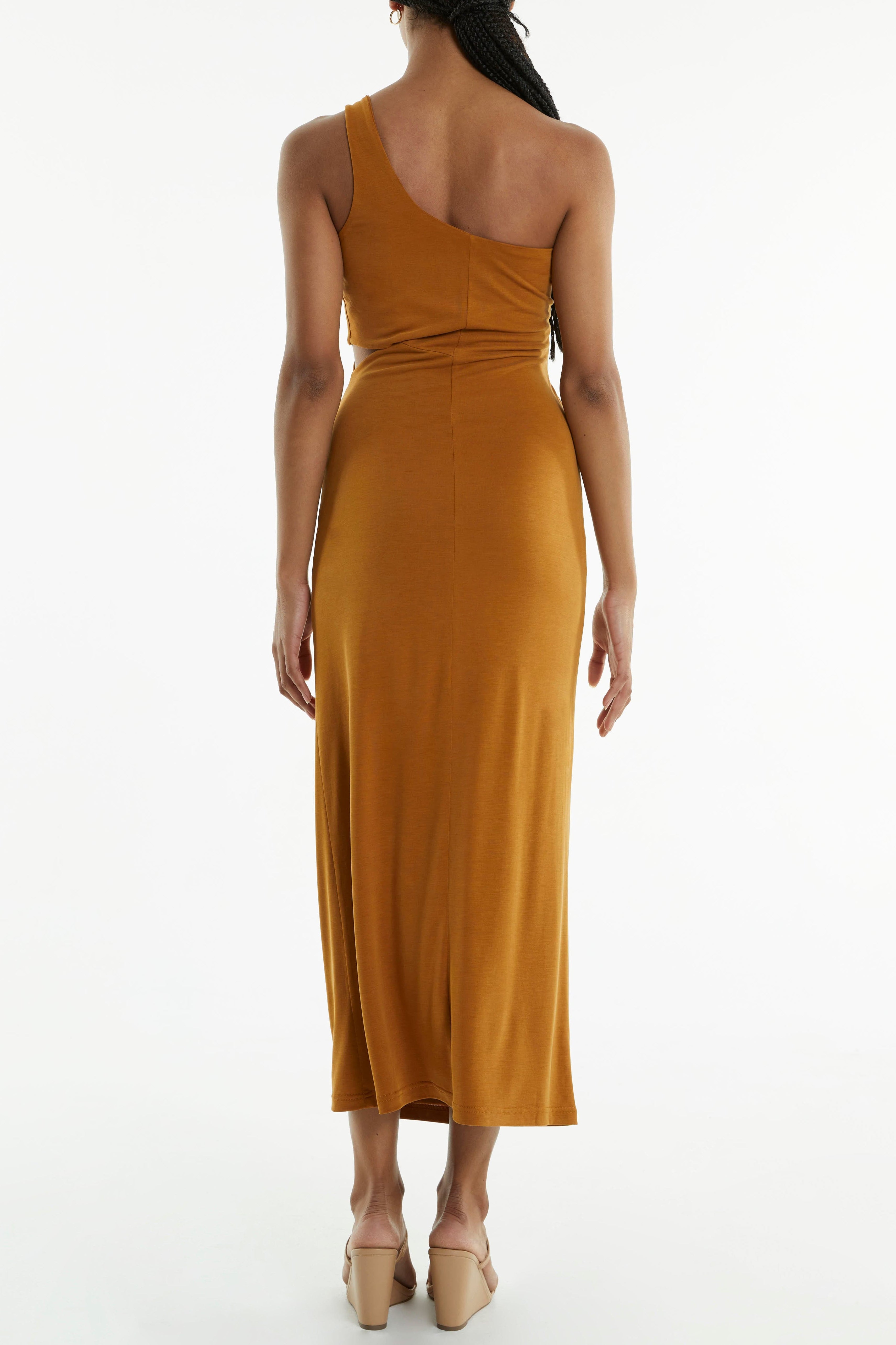 TURN AROUND TWIST OUT MIDI | CAMEL